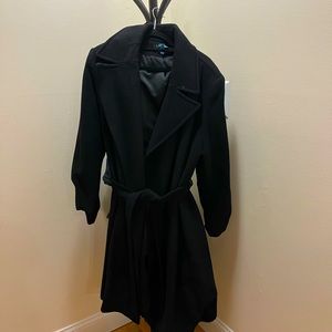 Plus Size Ralph Lauren Long Wool Coat